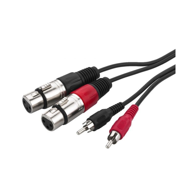 Monacor MCA-127J Kabel połączeniowy audio, 1m